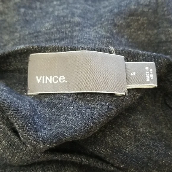 Vince Long Sleeve Cashmere Blend Shirt Small - Picture 3 of 5